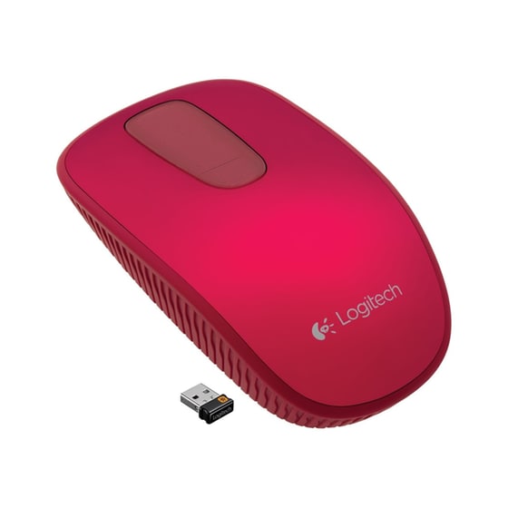 Ασύρματο Ποντίκι Logitech Zone Touch T400 Red Velvet image 1