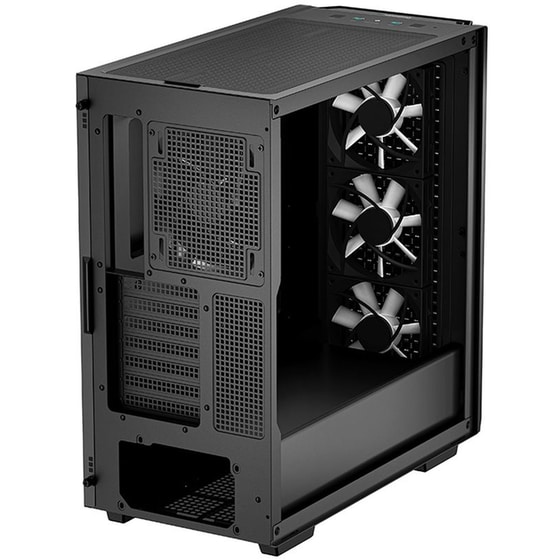 Κουτί Desktop DeepCool CG560 Midi-Tower E-ATX Side Window RGB - Μαύρο image 7