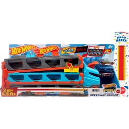 Παιχνιδολαμπάδα Hot Wheels Νταλίκα Πίστα 2 σε 1