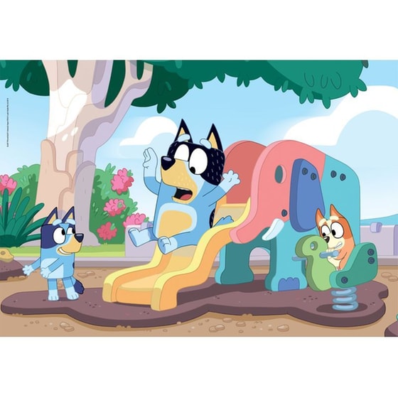 Παιδικό Παζλ Clementoni Super Color Bluey (104 Κομμάτια) image 1