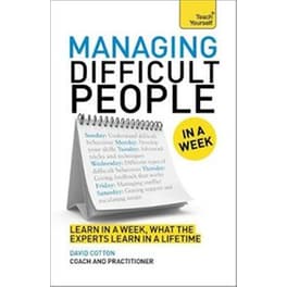 Managing Difficult People in a Week