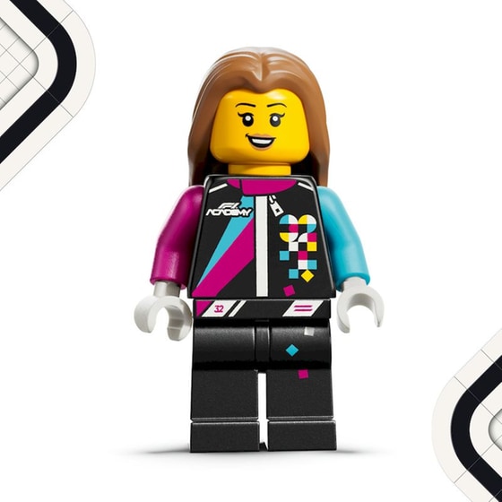 LEGO® Speed Champions LEGO® Αγωνιστικό Αυτοκίνητο F1 ACADEMY™ (77258) image 4