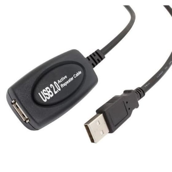 Καλώδιο Powertech USB-A Male σε USB-A Female - 10m image 0