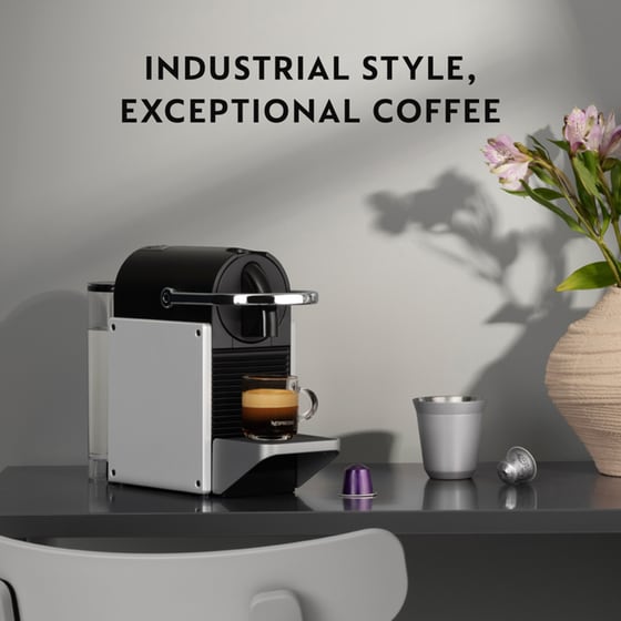 Nespresso® Original Pixie XEN127 Delonghi Silver Μηχανή Καφέ image 7