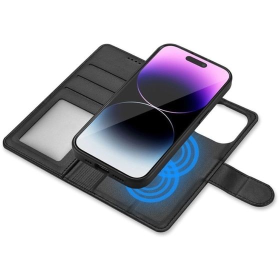 Θήκη Apple iPhone 15 - Tech-Protect Wallet Magsafe - Black image 1