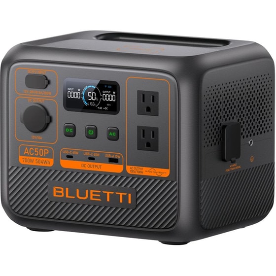 Bluetti Power Station AC50P 504Wh - Μαύρο image 2