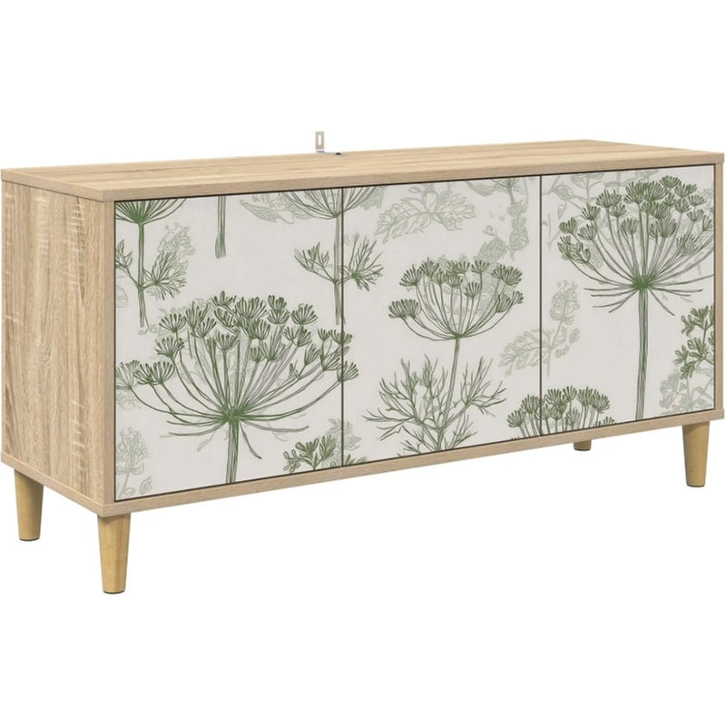 Έπιπλο Τηλεόρασης VidaXL GOTHA 102 x 33 x 50 cm - Sonoma Δρυς