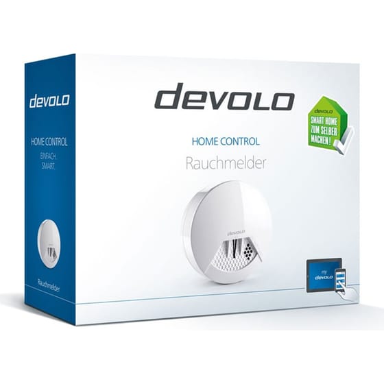 Αυτοματοποιητής Σπιτιού Devolo Home Control Smoke Detector Λευκό image 3