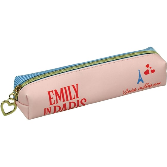 Κασετίνα Βαρελάκι Gim Emily in Paris Ροζ image 0