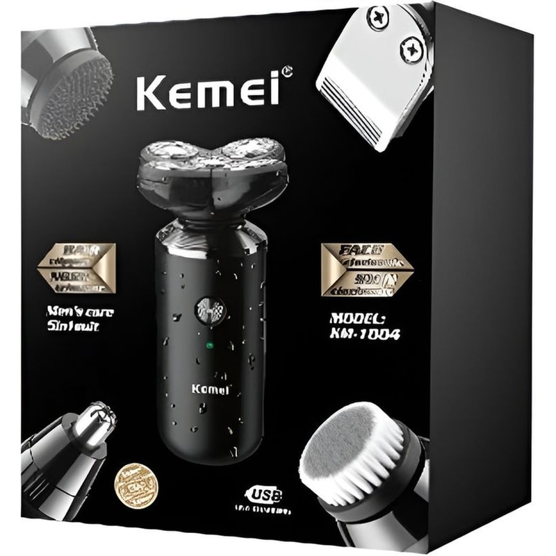 KEMEI Ξυριστική Μηχανή Kemei - KM-2722 - Μαύρο/Χρυσό