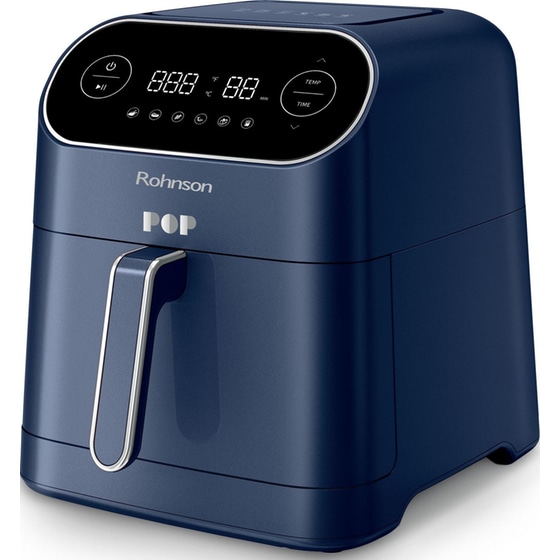 ROHNSON R-2859B Pop με Αποσπώμενο Κάδο 1800 W 7 L Μπλε Φριτέζα Αέρος image 2