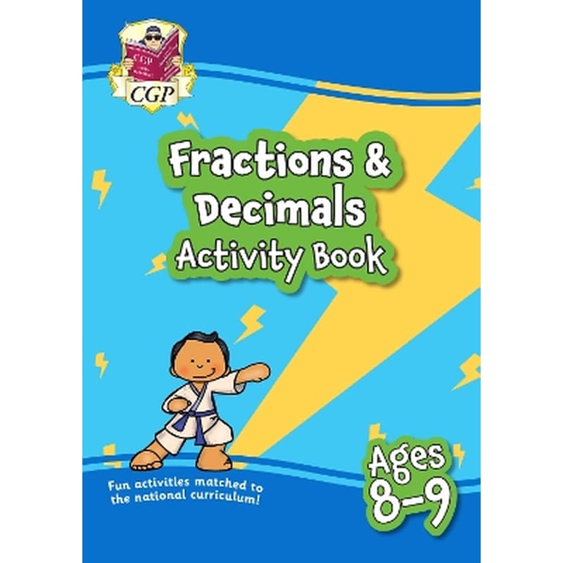 Fractions Decimals Maths Activity Book for Ages 8-9 (Year 4)