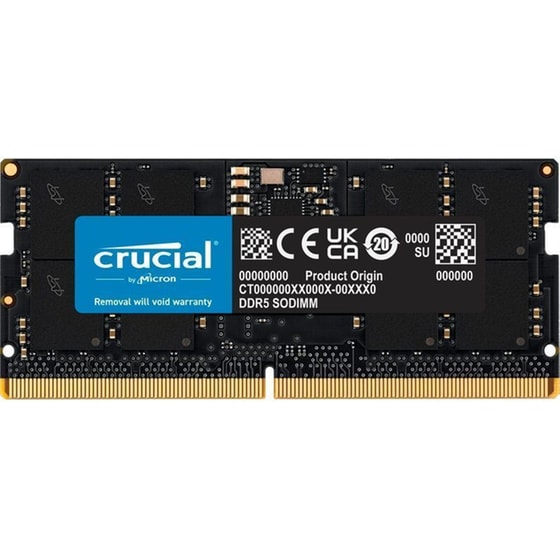 Crucial CT16G56C46S5 DDR5 5600MHz (1x16GB) image 0