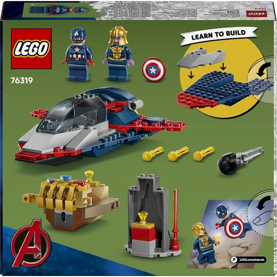 LEGO® Marvel Captain America vs. Thanos (76319) image 8