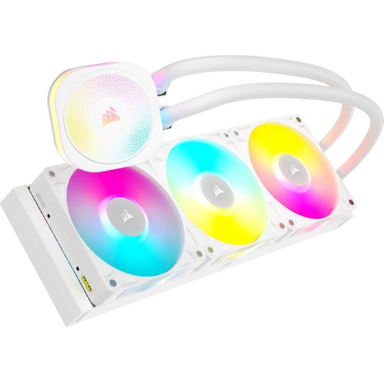 Υδρόψυξη Επεξεργαστή Corsair Cue Link Titan 360 RX RGB 120mm - Λευκό image 2