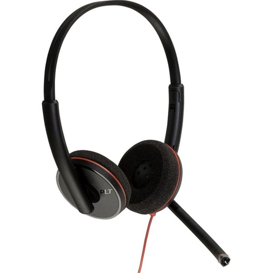 Ενσύρματα Ακουστικά με Μικρόφωνο Poly Blackwire C3220 - Μαύρο image 2