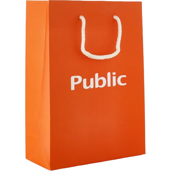 Public Χάρτινη Τσάντα Μικρή - 18x8x25 cm image 0