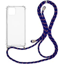 Θήκη Apple iPhone 13 - Sonique με Κορδόνι Armor Clear - Μπλε