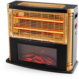 LEXICAL LQH-8006-2 Σόμπα Χαλαζία 2000W Μαύρο