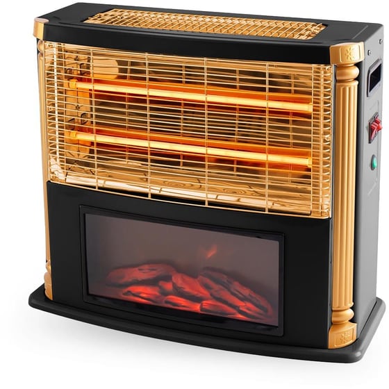 LEXICAL LQH-8006-2 Σόμπα Χαλαζία 2000W Μαύρο image 0