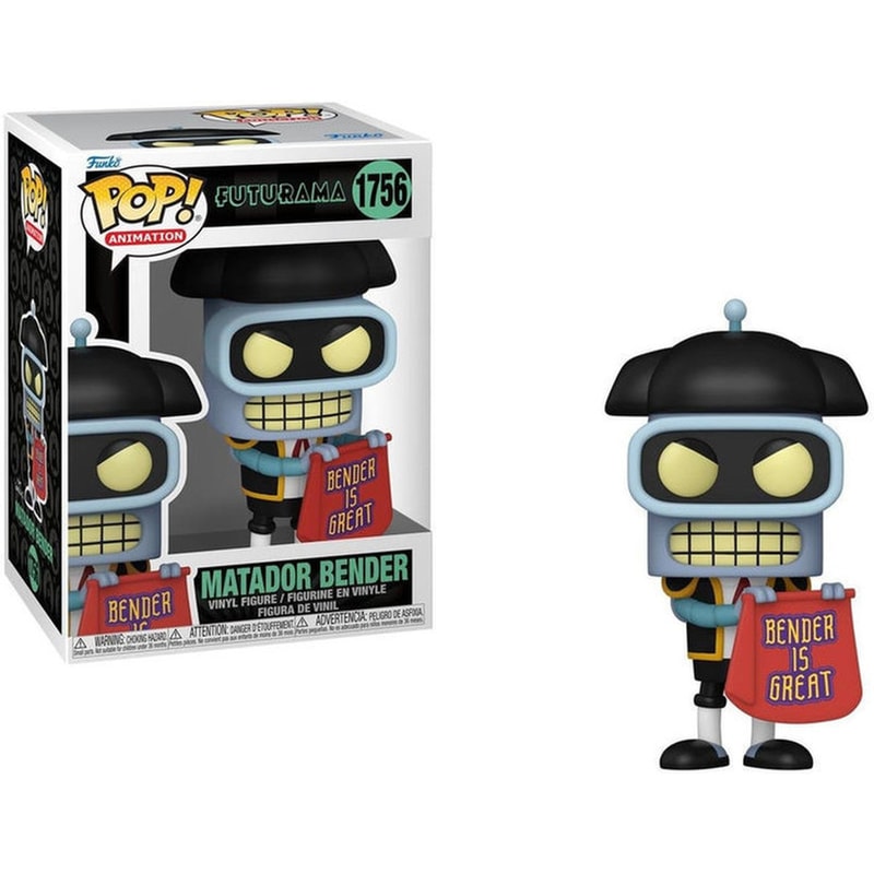 Φιγούρα Funko Pop! Futurama - Matador Bender #1756