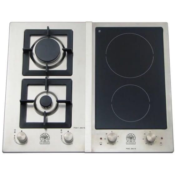 Εστία Υγραερίου Μικτή LA GERMANIA P6C2 J9 X/17 (GPL) Inox image 0