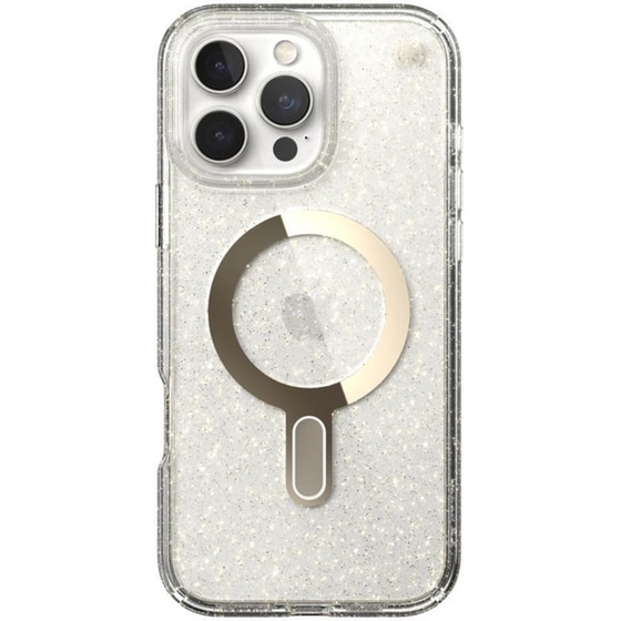 Θήκη Apple iPhone 16 Pro Max - Speck Presidio Lux - Clear/Gold Glitter image 0