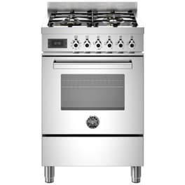 BERTAZZONI PRO64L1EXT 58 Lt Μεικτή Κουζίνα Αερίου
