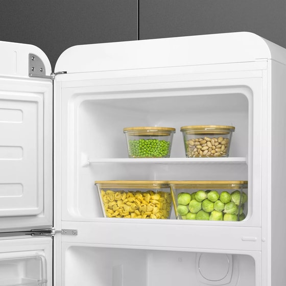 SMEG FAB30LWH6 294 Lt Λευκό Δίπορτο Ψυγείο image 4