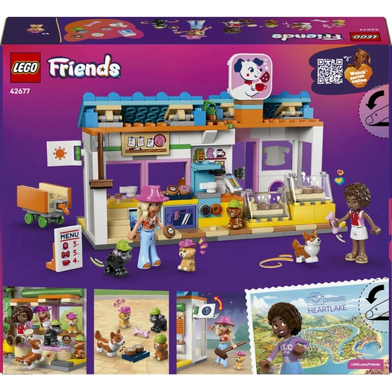 LEGO® Friends Ζαχαροπλαστείο Λιχουδιών για Σκύλους (42677) image 8