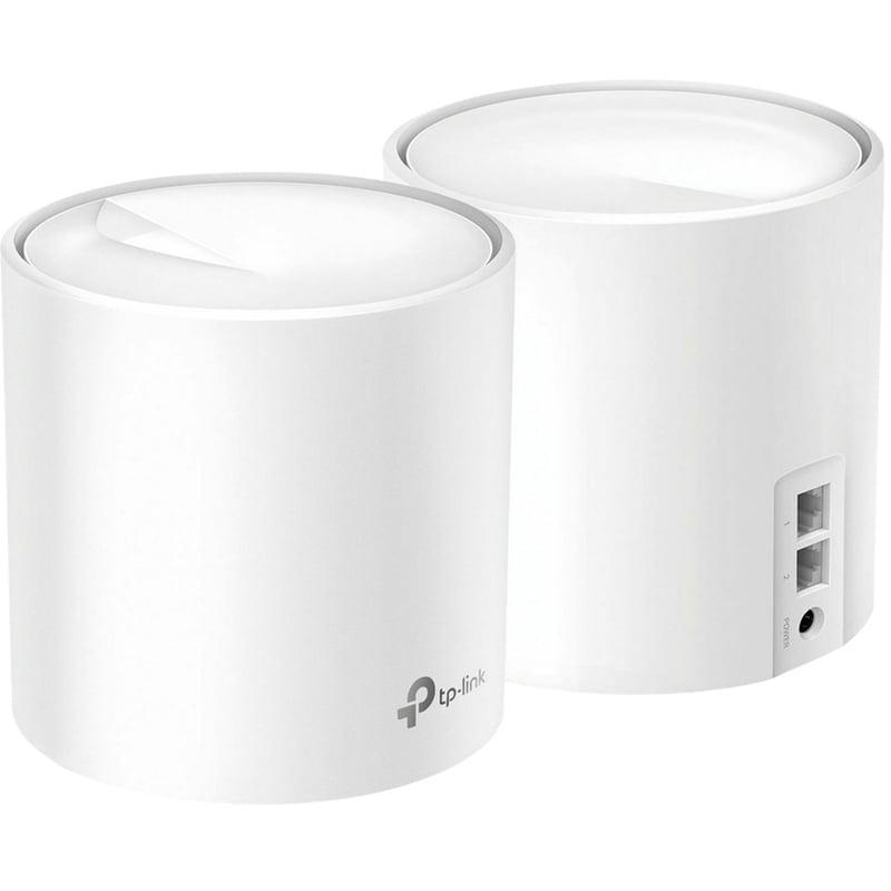 TP-LINK Deco X20 v1 WiFi Mesh Network Access Point Wi‑Fi 6 Dual Band (2.4 5GHz) σε Διπλό Kit