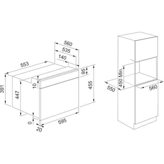 FRANKE MYTHOS COMBI FMY 45 MW XS 40 Lt Inox Εντοιχιζόμενος Φούρνος Μικροκυμάτων image 1