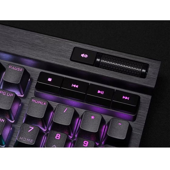 Corsair K70 RGB Pro Gaming Μηχανικό Ενσύρματο USB Πληκτρολόγιο RGB Μαύρο (US) image 7