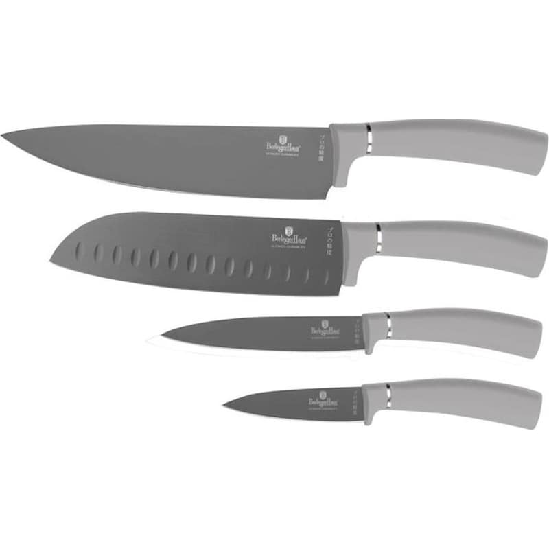 BERLINGER HAUS Σετ Μαχαίρια Berlinger Haus Aspen Collection από Ανοξείδωτο Ατσάλι 4 Τμχ