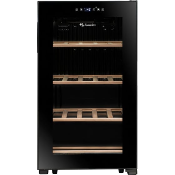 LA SOMMELIERE LS36BLACK για 36 Μπουκάλια Μαύρο Συντηρητής Κρασιών image 5