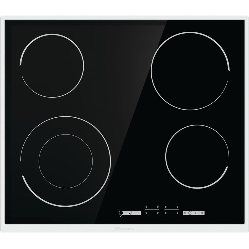 HISENSE HISENSE E6432X 60 cm Μαύρο Εστία Κεραμική Αυτόνομη