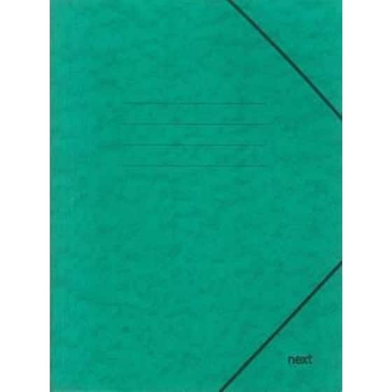 Φάκελος Πρεσπάν Next με Λάστιχο A4 Πράσινο Υ43x30x0εκ. image 0