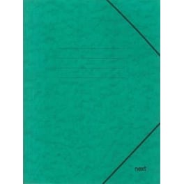 Φάκελος Πρεσπάν Next με Λάστιχο A4 Πράσινο Υ43x30x0εκ.