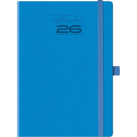 Ημερολόγιο Ημερήσιο 2026 Θεοφύλακτος 12M Dot Plus Γαλάζιο image 0