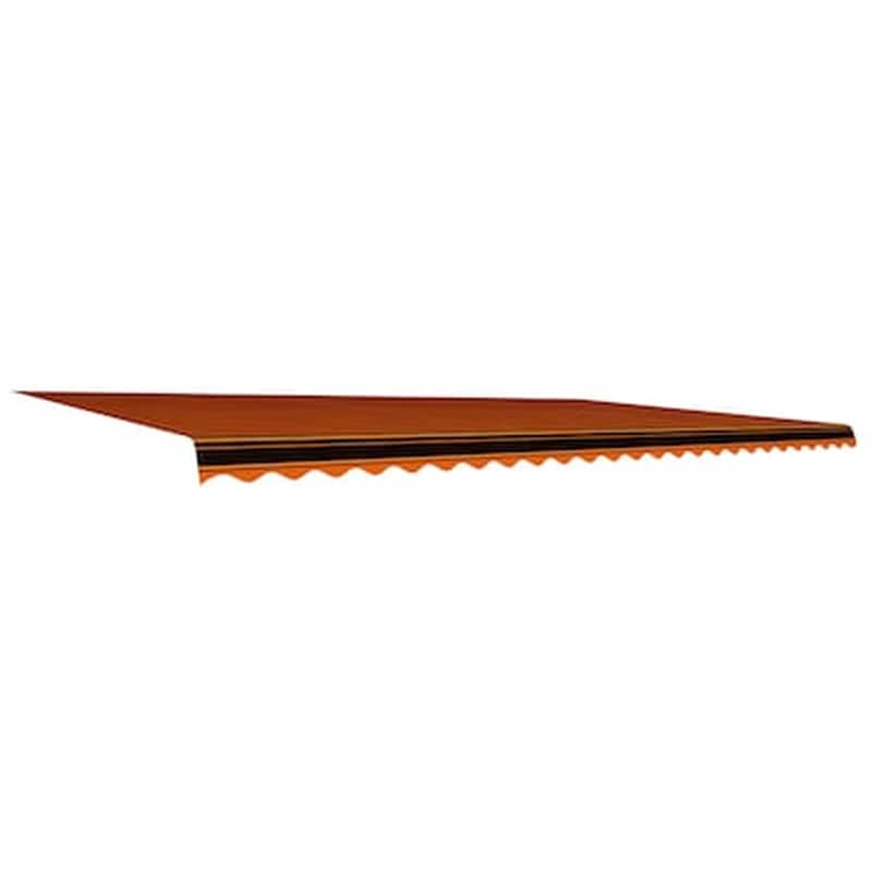 Vidaxl Τεντόπανο Πορτοκαλί / Καφέ 600 X 300 Εκ. Από Καραβόπανο