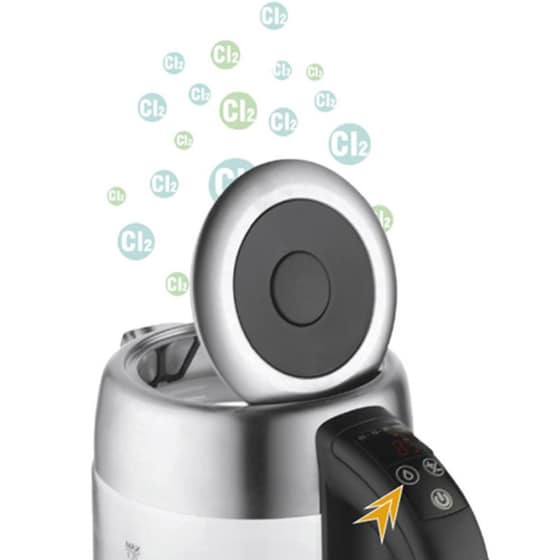 ADLER AD 1247 2200 W 1.7 L Ασημί Βραστήρας image 4