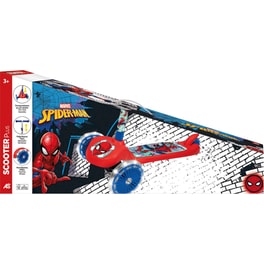 Παιδικό Πατίνι Τρίτροχο AS Scooter Plus Spiderman με Φωτιζόμενες Ρόδες