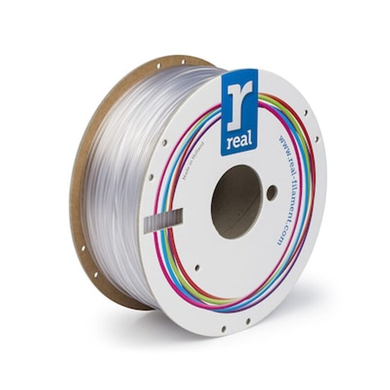 Real Petg 3d Printer Filament - Neutral - Spool Of 1kg - 2.85mm REAL FILAMENTS