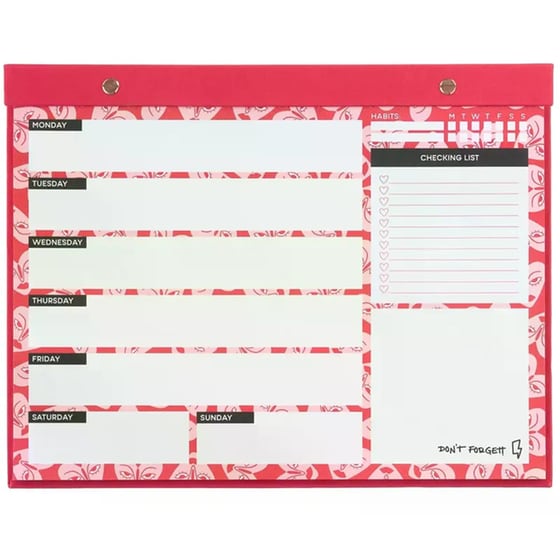 Εβδομαδιαίο Planner A4 64Φ 21x29cm Crvsh X Kokonote image 0