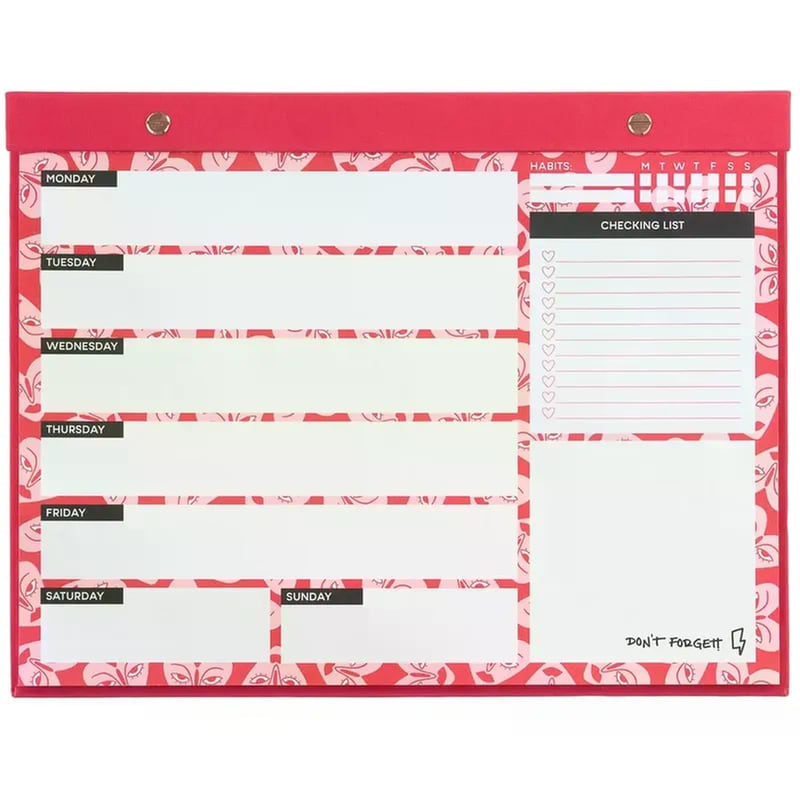 GRUPO ERIK Εβδομαδιαίο Planner A4 64Φ 21x29cm Crvsh X Kokonote