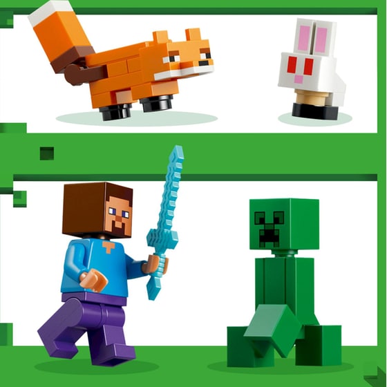 LEGO® Minecraft® Περιπέτεια του Στιβ στην Τάιγκα (21583) image 2