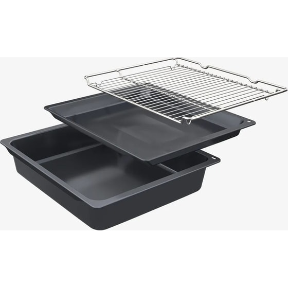 BOSCH HBA534ES4 71 Lt Inox Εντοιχιζόμενος Φούρνος Άνω Πάγκου image 6