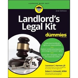 Landlord's Legal Kit For Dummies, 2nd Edition