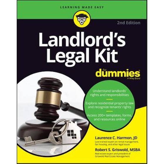 Landlord's Legal Kit For Dummies, 2nd Edition image 0