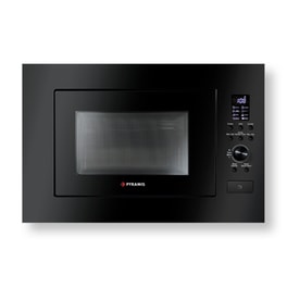 PYRAMIS 30 34011401 BL με Grill 23 Lt Μαύρο Εντοιχιζόμενος Φούρνος Μικροκυμάτων